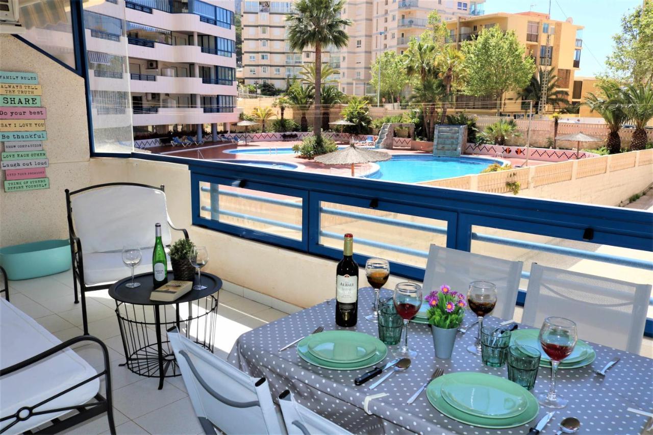 11B Tb 2º Linea De Playa 1 Dormitorio Y Wifi Calpe Ngoại thất bức ảnh